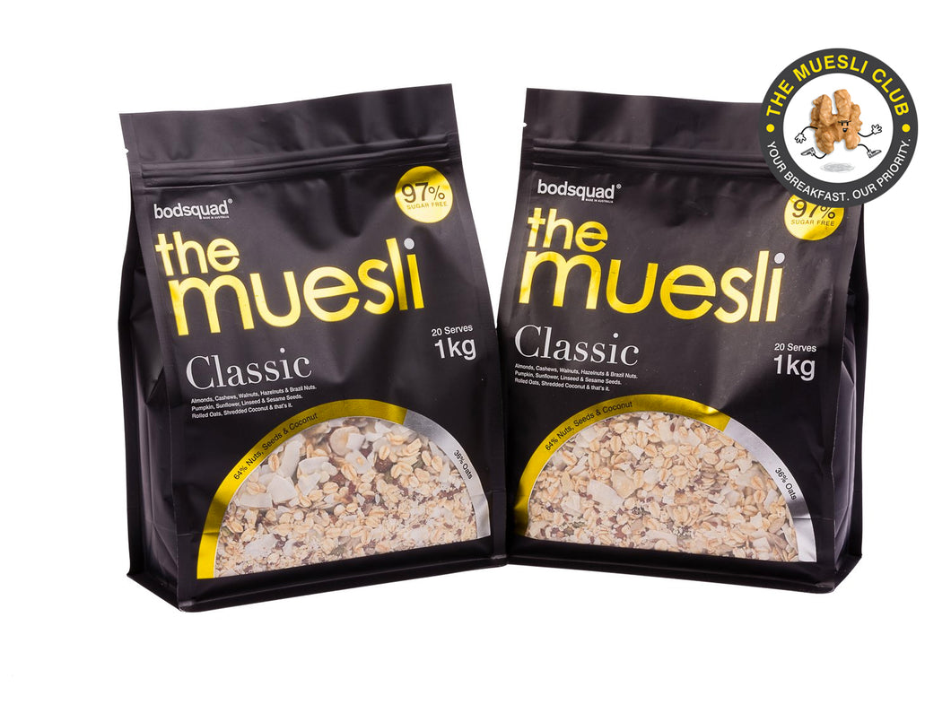 The Muesli Classic  2 x 1kg (TMC)