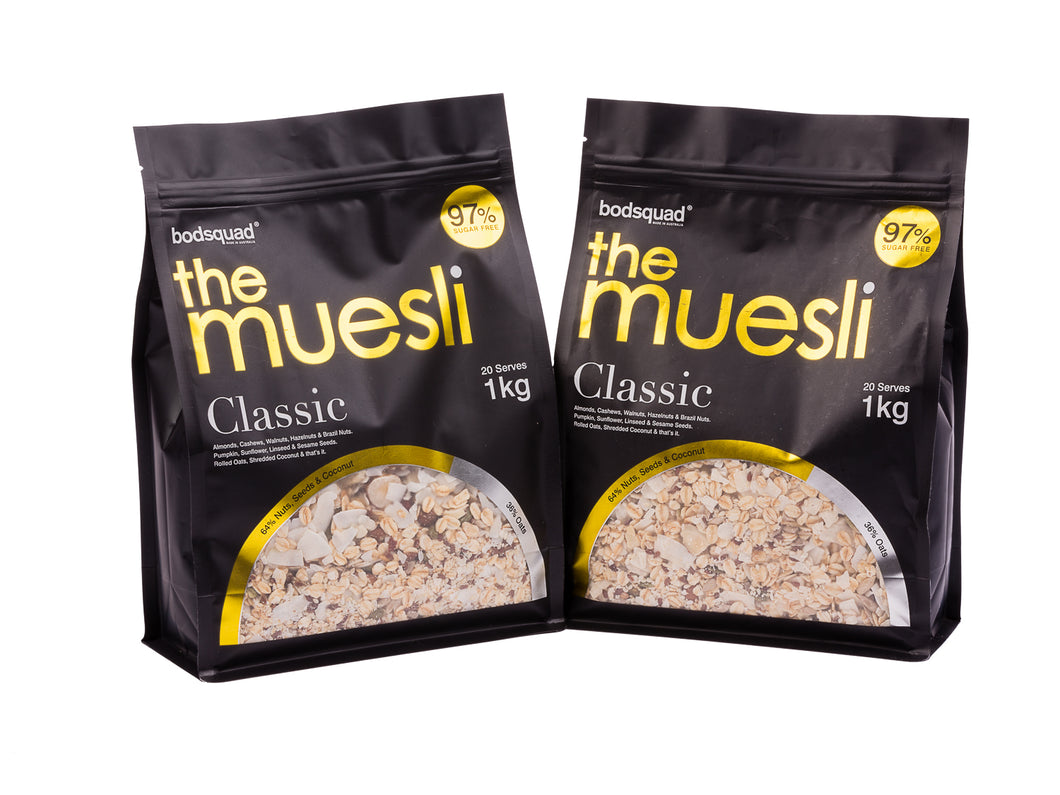 The Muesli Classic - 2 x 1kg